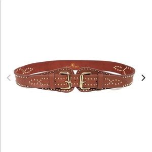 B-LOW THE BELT DOUBLE BUCKLE BELT*